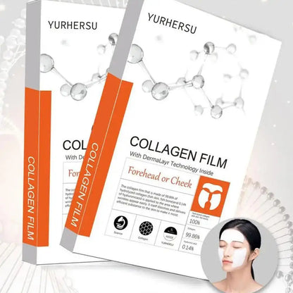 1set Highprime Collagen Film Water Soluble Moisturizing Paste Essence Patch Collagen Soluble Facial Mask Skin Care