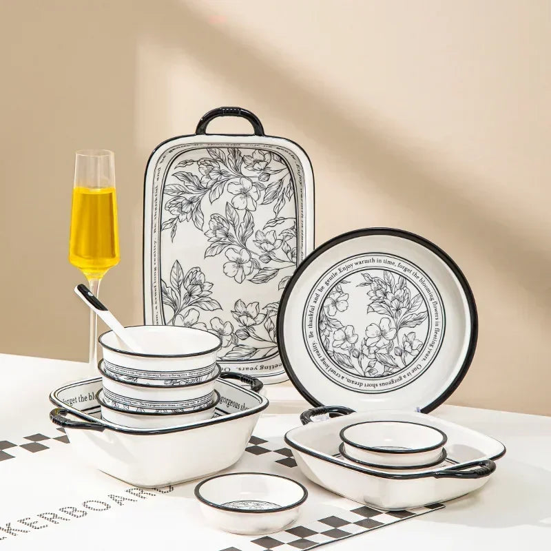 Best Ceramic Bowl Set | Ceramic Tableware Gift Box 