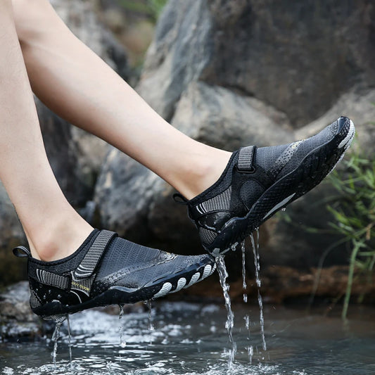 Women's Water Swimming Shoes Men's Women Quick Drying Sports Barefoot Shoes Outdoor Beach Sandals Swimming Rubber Sole Non-Slip