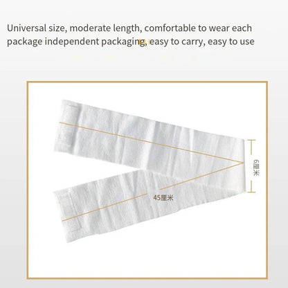 50 Pieces Disposable Spa Facial Headbands Stretch Non-Woven Soft Skin Care Hair Band with Convenient Closure for Women Gir