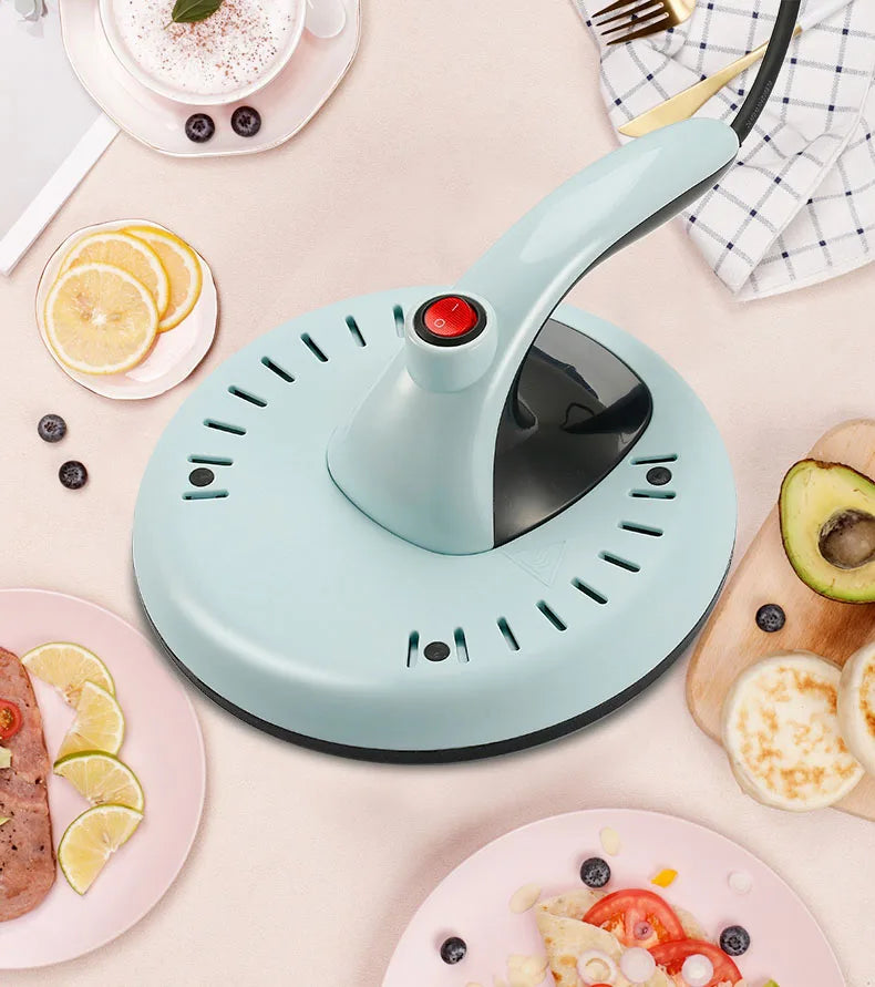 DMWD Automatic Crepe Maker Non-stick Pizza Pancake Machine Household Cooking Kitchen Application Spring Roll Electric Baking Pan