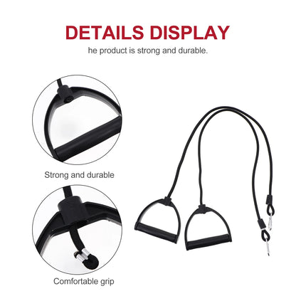 Stepper Resistance Bands Stepper Wave Speed Ball Pull Rope Fitness Equipment Accessories Exercise Hand Grip Rope Expander