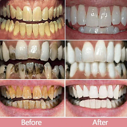 V34 Pro Smile Removal Plaque Stain Purple Corrector Teeth Whitening Toothpaste Enamel Easy Reduce Yellowing Oral Clean Care New