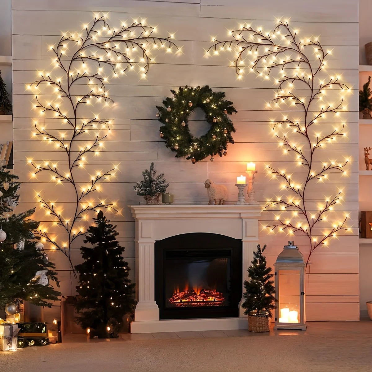 White Birch Tree Light