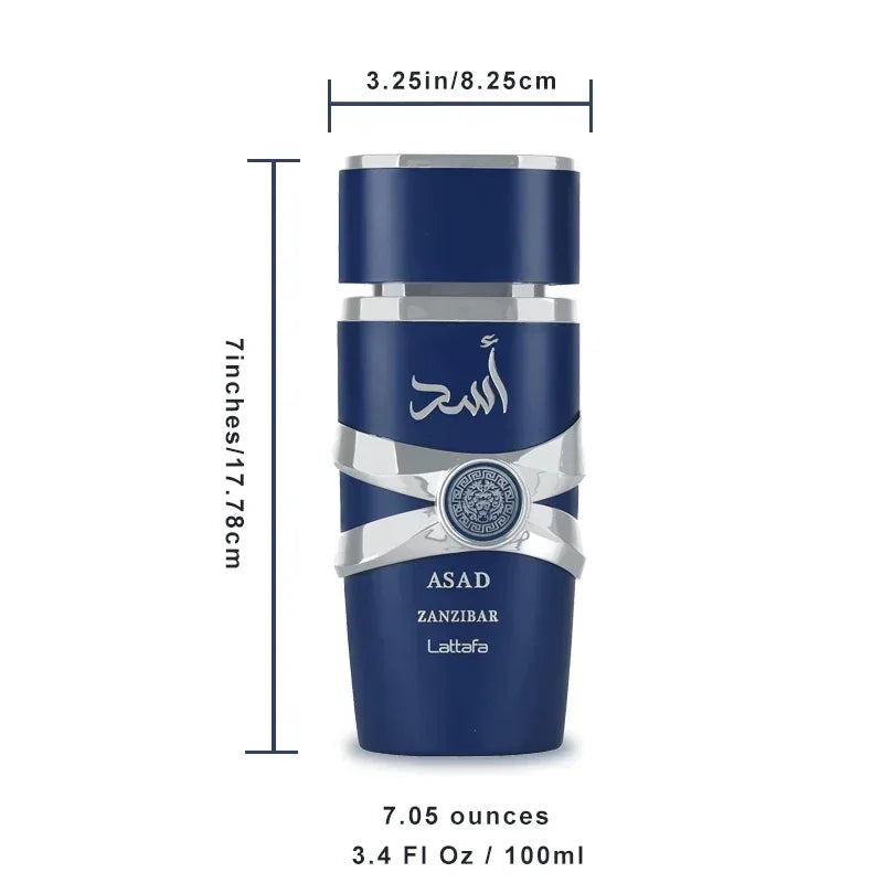 100ml Original Men's Perfume Lasting Fragrance Originals Gift Set  Yara Moi Tous Asad Candy for Women Pheromone Arabic perfume