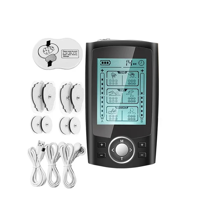 Tens Muscle Massager 36 Mode Electric Body Arm Back Massage Digital Slimming Machine Muscle Massage Relaxation