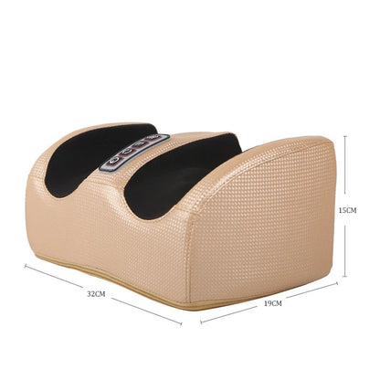 Electric Foot Massager Heating Therpay Shiatsu Kneading Roller Muscle Vibrator Pain Relief Relaxation Hot Compression Foot Spa