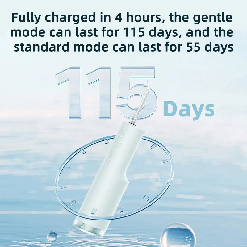 Xiaomi Mijia Electric Oral Irrigator F300 Dental Water Jet Portable Powerful Pick Flosser Teeth Whitening Cleaner Mouth Cleaning
