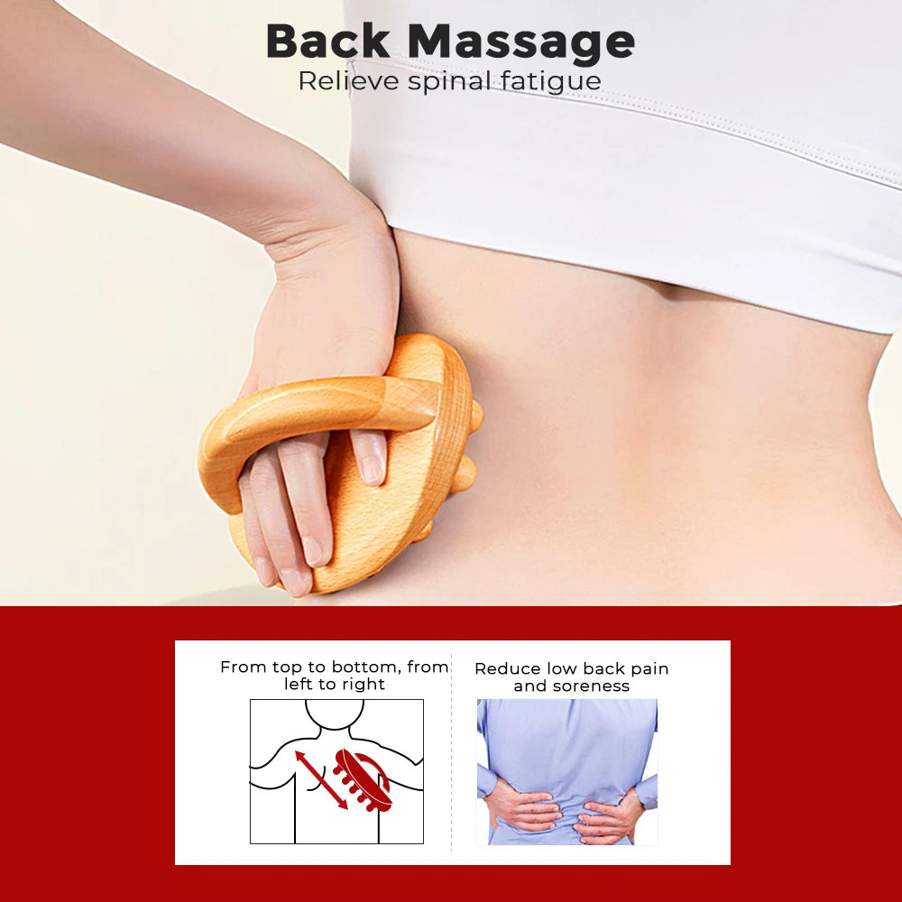 14-bead Meridian Brush Whole Body Universal Scraping Machine Relieve Pain Fatigue Soreness Reduce Stress Exercise Muscles