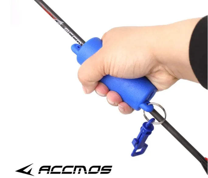Outdoor Rubber 1PC Outdoor Silica Gel Archery Shoot Bow Arrow Puller Remover with Keychain Shooting Target Accessory Tool