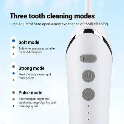 Xiaomi Oral Irrigator Water Flosser Electric Dental Whitening USB Rechargeable Gums Care Portable Cordless Jet Tooth Scaler New