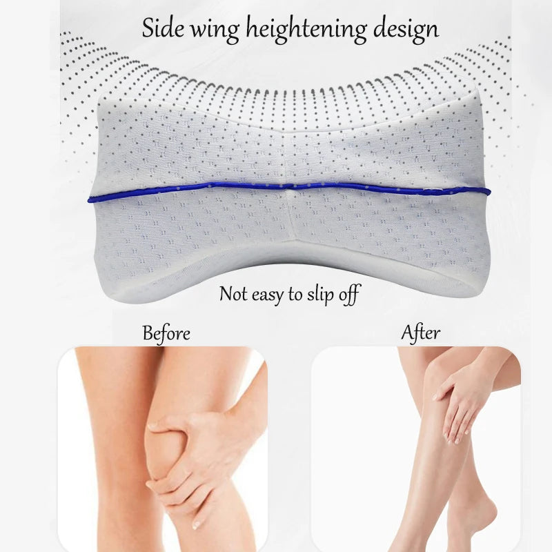 Body Joint Pain Relief Ergonomic Design Built for Relaxation Pain Relief Leg Perfet for Gift Home Memory Foam Cotton Leg Pillow