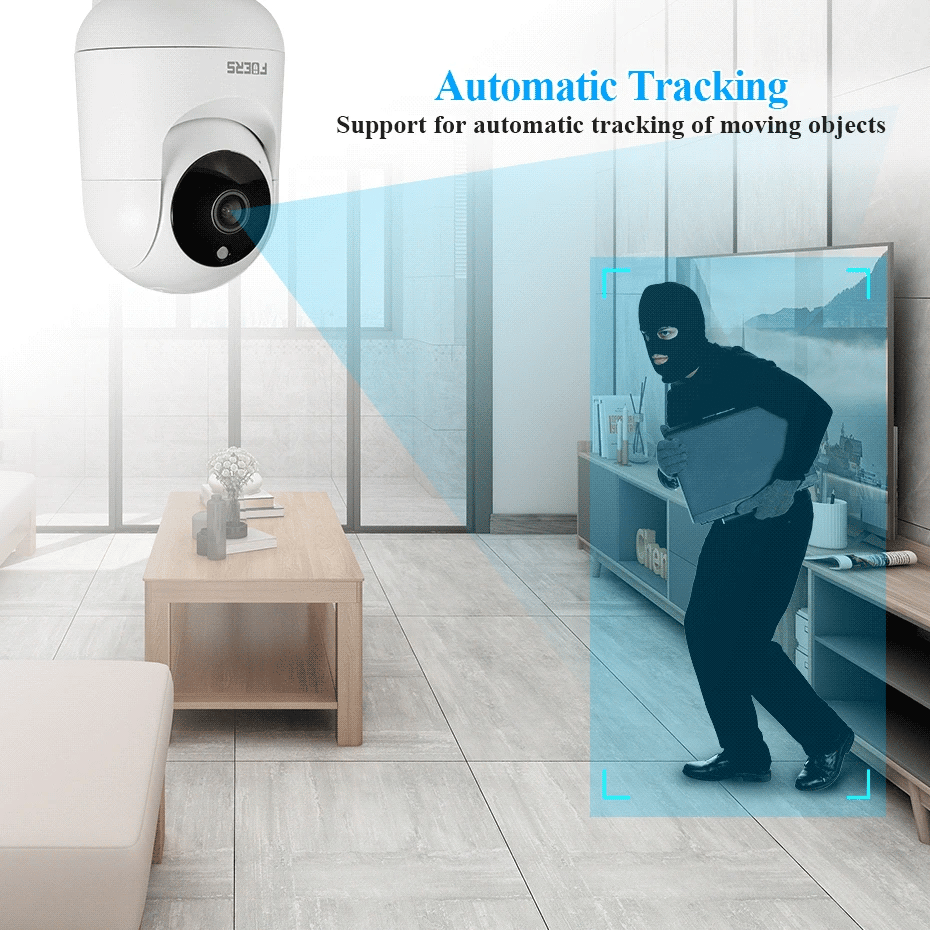 Tuya Smart Home WiFi Surveillance with Automatic Tracking