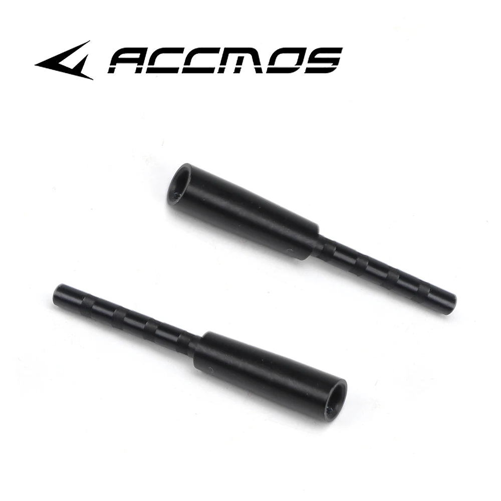 12/24Pcs Archery Arrow Aluminium Insert Connect Arrowhead 50gn for ID4.2mm Arrow Shaft Archery Outdoor Shooting Accessory