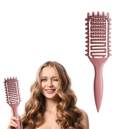 Salon Scalp Massage Comb Styling Hair Brush Comb Detangling Hair Brush Women Wet Massage Comb Nylon Hairdressing Hairbrush Tools