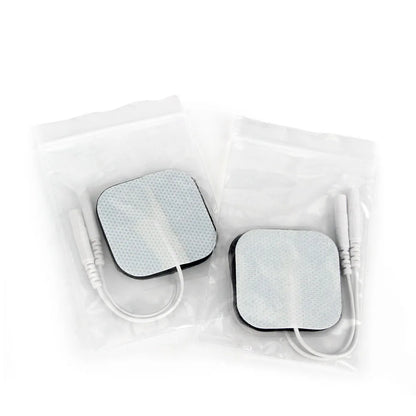 Wholesale 4X4CM Reusable Self Adhesive Tens Electrode Pad For Digital Physiotherapy Massager Nerve Muscle Stimulator Accessory