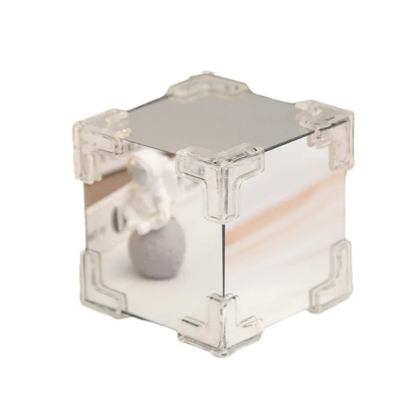 2024 Creative Diy Tulip Flower Sea Cube Three-Dimensional Small Night Lamp Material Package for Girlfriend Couple Girlfriends