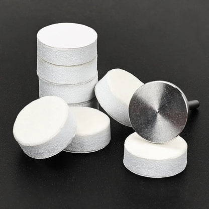 50pcs Nail Buffing Disc 15mm Polishing SandPieces For Quick Polishing Nails Manicure Tool Accessories