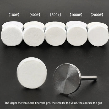 50pcs Nail Buffing Disc 15mm Polishing SandPieces For Quick Polishing Nails Manicure Tool Accessories