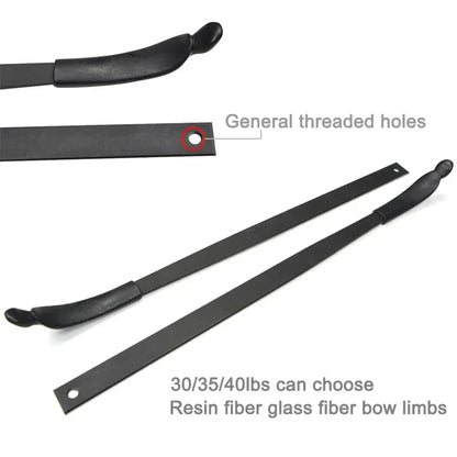 53" Archery Recurve Bow 30-40lbs Takedown Bow Left Right Hand Adults Children Bow Outdoor Arrow Shooting Hunting Accessories