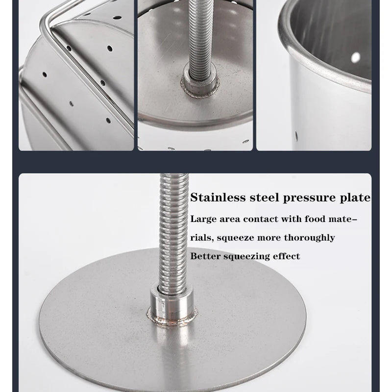 Household  Small Manual Hollow Out Stainless Steel Vegetable Stuffing Squeezer Minced Garlic Dehydrator Fillings Stuffing Juicer