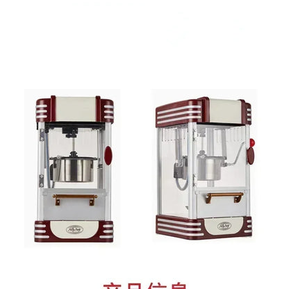 Commercial popcorn machine fully automatic small children's home popcorn machine electric hand-cranked popcorn ball