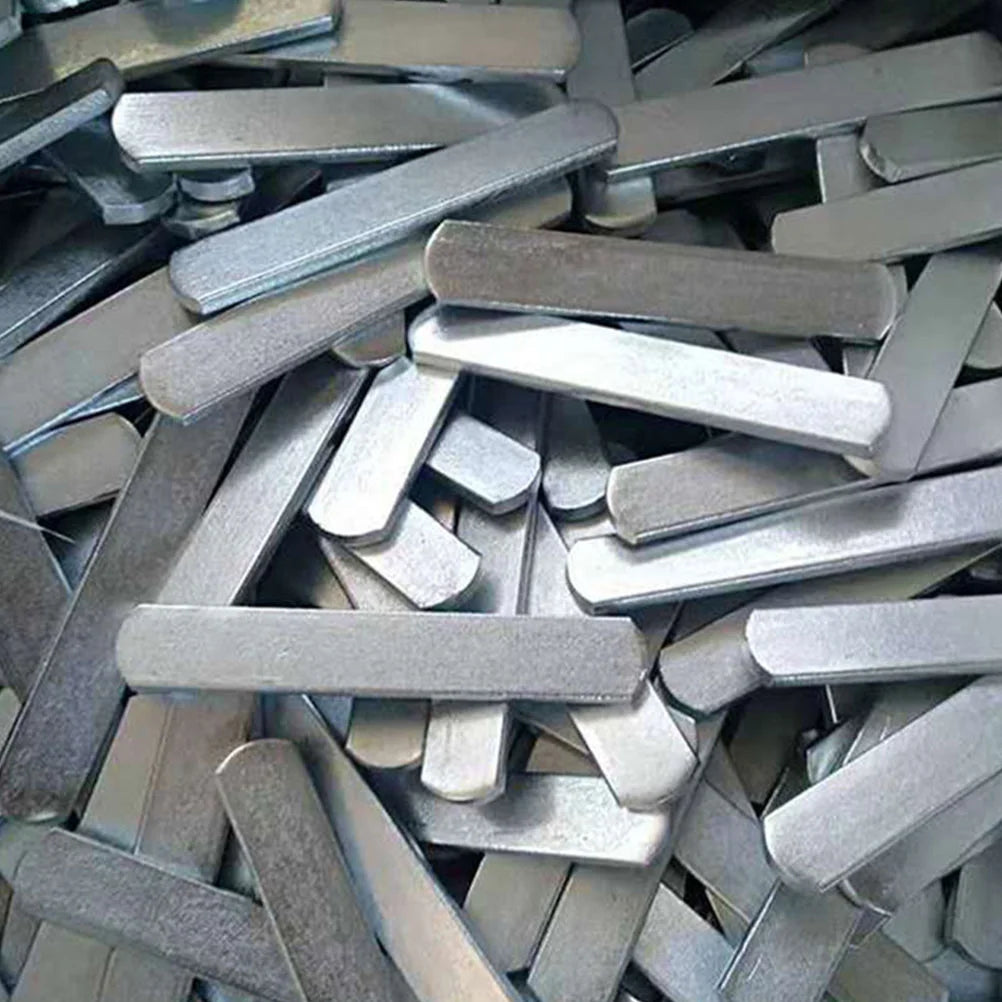 10 Pcs Weighted Strength Training Plates Fitness Accessory Exercise Steel Weight Running Vest Filling Plate for Bar Weighted