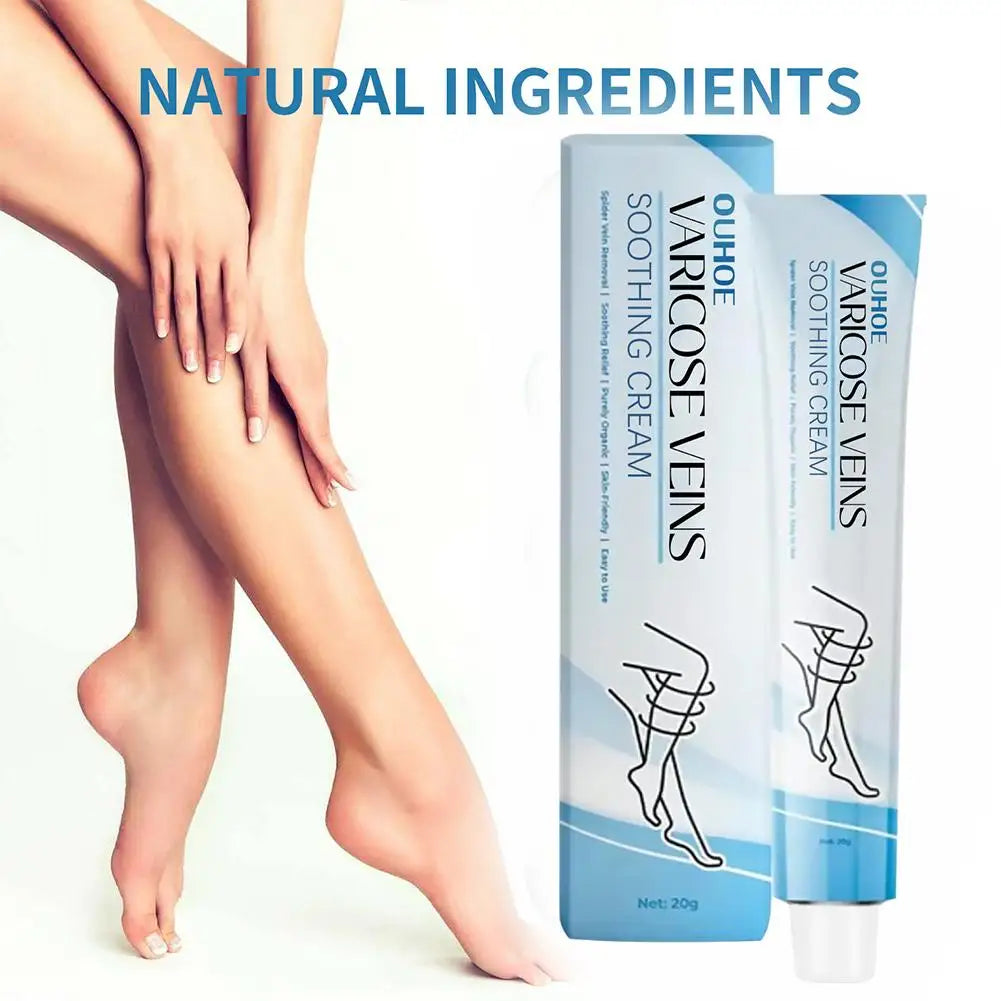 Improve Blood Circulation Varicose Veins Treatment Cream Fast-Acting Reduce Leg Swelling Wellness Cream Soothes Tired
