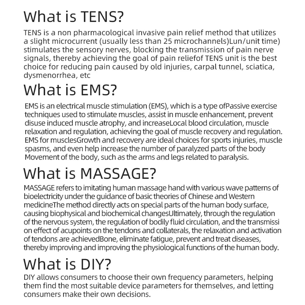 1Massage Therapy Instrument Multifunctional Device Rechargeable Household Micro Current Dual Output Meridian Physiotherapy