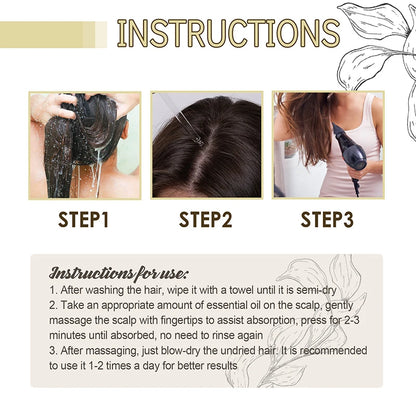 EELHOE Hair Essential Oil Softens Nourishes Hair Nourishes Hair Essence Oil New