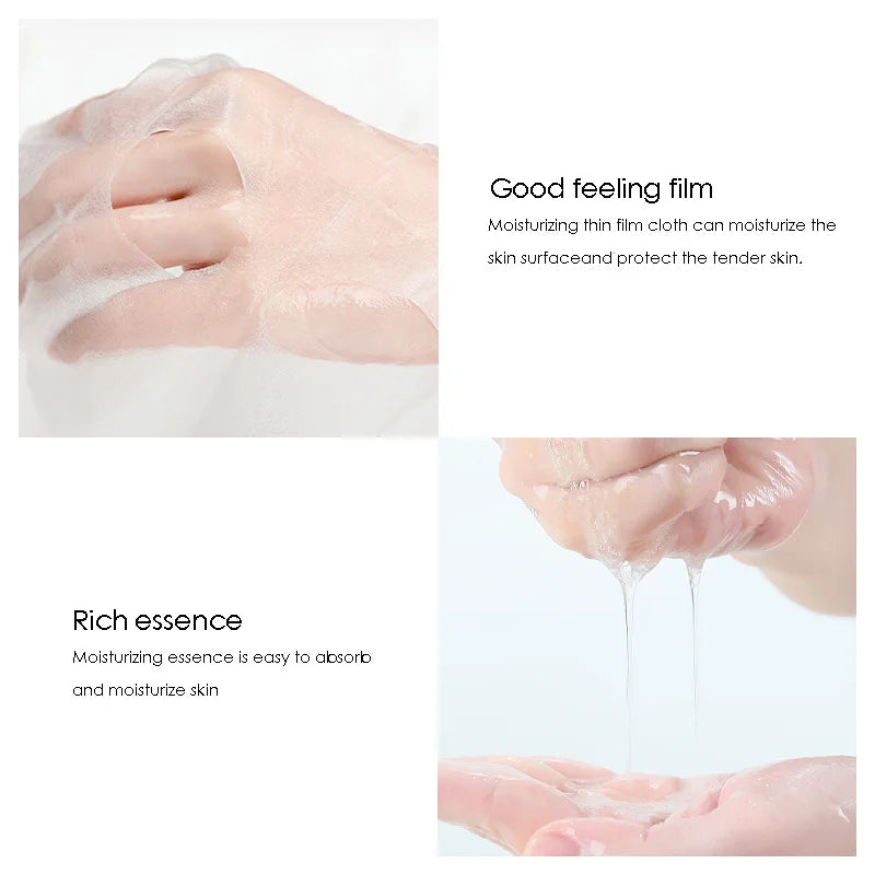 10pcs Golden Caviar Moisturizing Facial Masks Refreshing Oil Control skincare Face Sheet Mask Sheets Masks for Face Skin Care