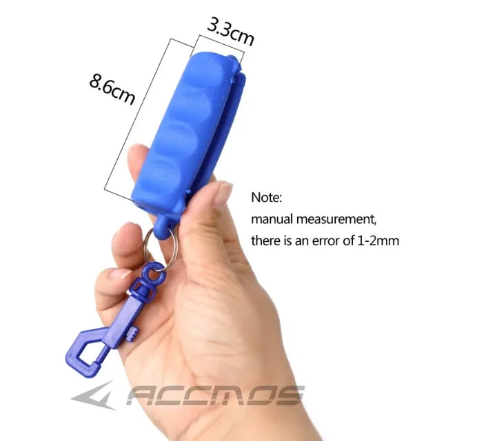 Outdoor Rubber 1PC Outdoor Silica Gel Archery Shoot Bow Arrow Puller Remover with Keychain Shooting Target Accessory Tool