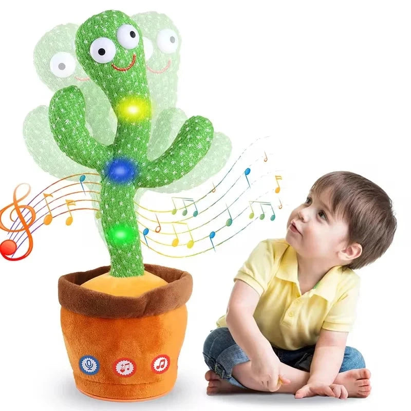 Talking Dancing Cactus Toy Gift