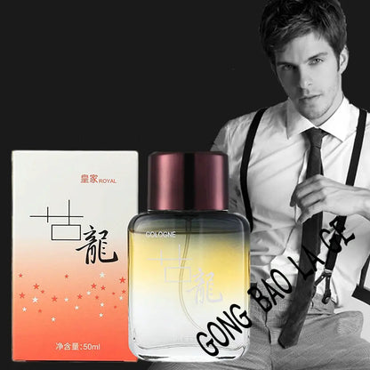 50ml Pheromone Perfume Men Floral Scent Eau De Parfum  Lasting Fragrances духи Charming Man Attracting Women Perfumes Masculinos