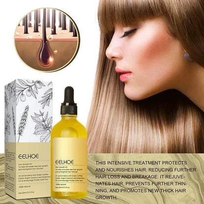 EELHOE Hair Essential Oil Softens Nourishes Hair Nourishes Hair Essence Oil New