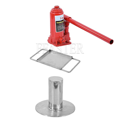 Manual Hydraulic Fruit Juicer/Hand Stainless Steel Grape Press Machine/Small Grape Wine Pressing Machine