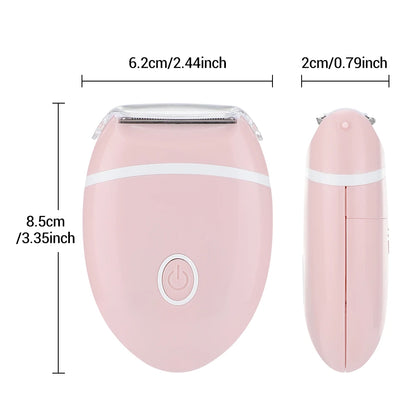 3 in 1 Girl Women's Hair Removal Shaver Mini Razor Special Whole Body Shaving Knife Armpit Intimate Area Electric Cleanser