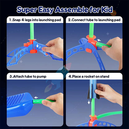 Air Rocket Foot Pump Launcher