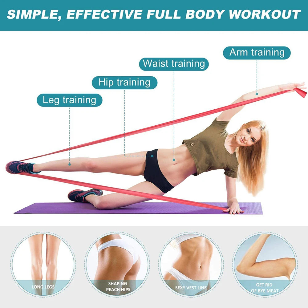 Yoga Resistance Bands Set