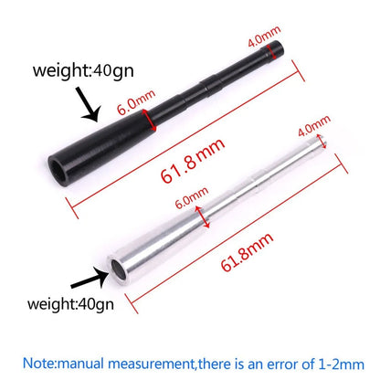 12/24Pcs Archery Aluminium Insert For ID 4.2mm Arrow Shaft Connect Arrowhead Arrow Point Tube Connector Shooting Accessory