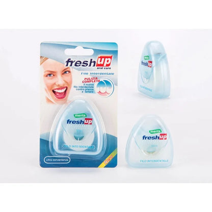 1/5/10PCS Portable Dental Floss 50m Blue Triangle Floss 15M Tooth Shape Multicolor Random Oral Hygiene Dental Cleaning Line New