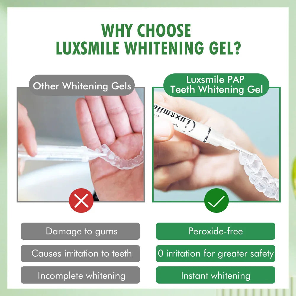 15 Pcs Tooth Whitening Gel PAP Dental Whitening Gel Oral Care Teeth Whitener Bleaching Whitening Gel Tooth Whitening Kit cleaner