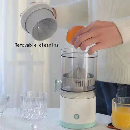Fully Automatic Household Juicer, Portable Fruit Juicer, USB Charging Rotary Portable Small Juicer