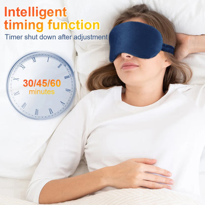 Electric Heating Eye Mask Constant Temperature Hot Compress Timing Sleep Relieve Fatigue For Eye Massage Tool Office Bedroom