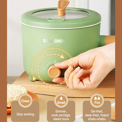 220V EU Electric Rice Cooker Multifunctional Stew Pan Non-stick Cookware for Kitchen Offer Multicooker Hot Pot Home Appliance
