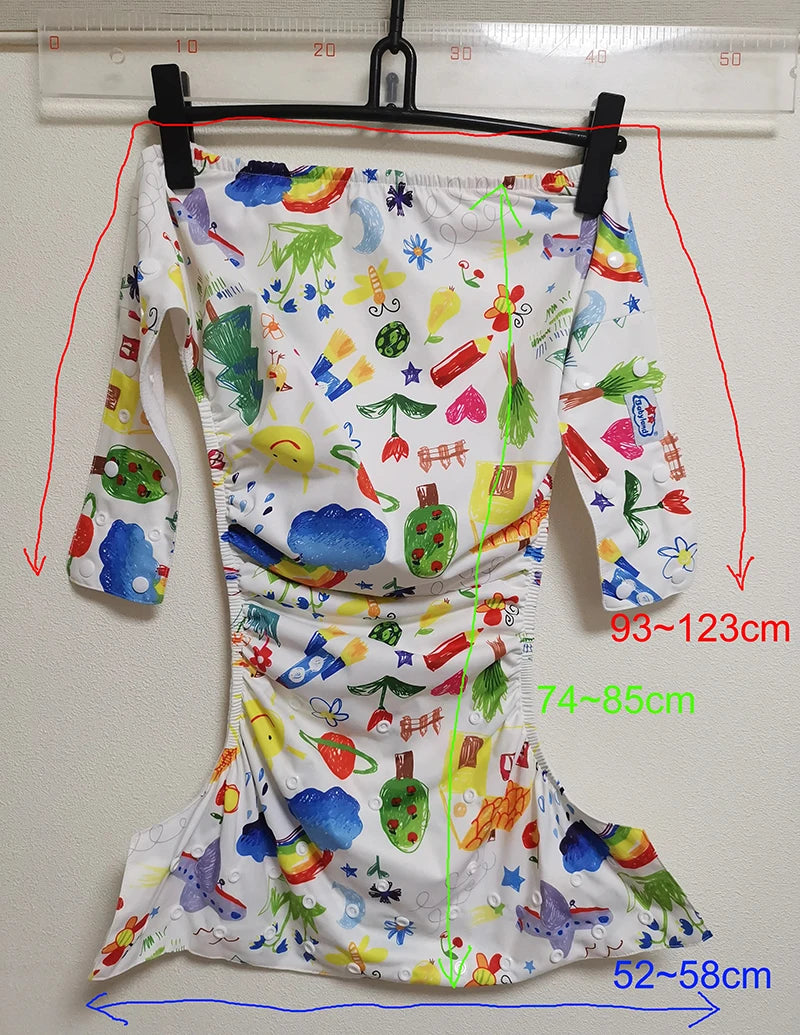 2024 ABDLs Diaper Washable Reusable Waterproof Adult Nappy Briefs Major For Incontinence Special Need Men Women
