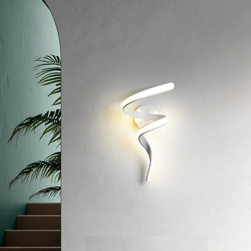 Modern Minimalist LED Wall Lamp Home Indoor Decor wall Sconce For Living Room Bedroom Bedside Lustres Backgroud Light Decoration
