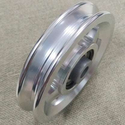 7.3/8.8/9.5/11/11.4cm Universal Pulley Wheel Aluminium Alloy Gym Training Fitness Equipment Bearing Pulley Wheel Replacement