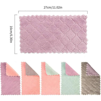 Microfiber Cleaning Cloth Set，All-Purpose Softer Highly AbsorbentReusable Dish Towels kitchen towel  kitchen towels