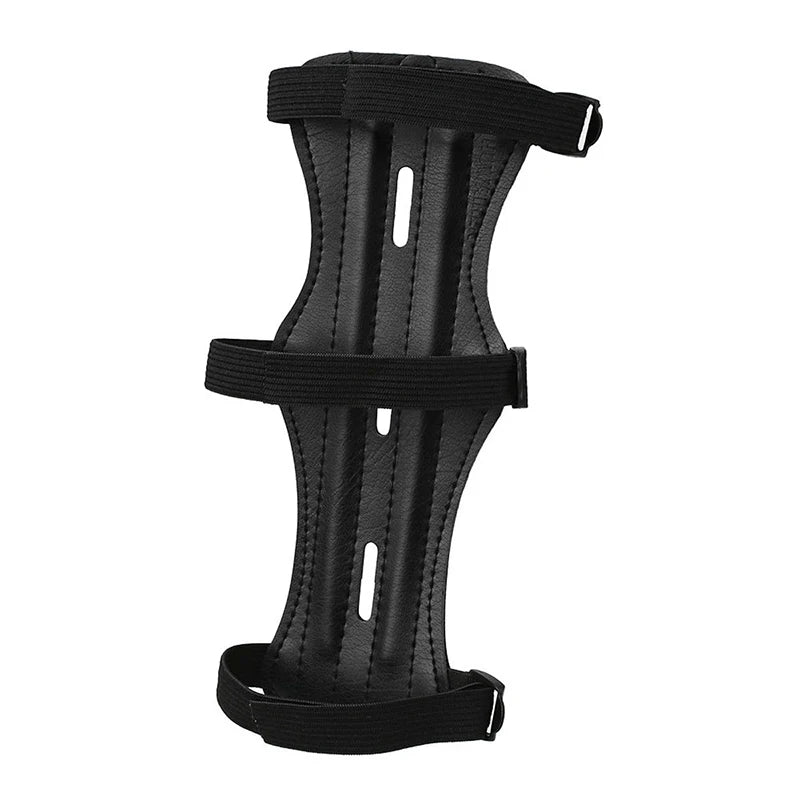Polyurethane Leather Archery Arm Guard Forearm Protection Cover Sport Guard PU Leather For Bow Arrow Archery Gloves New
